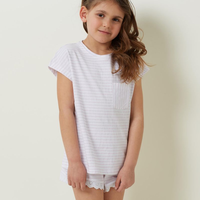 Girl's short pyjamas - Country Charme
