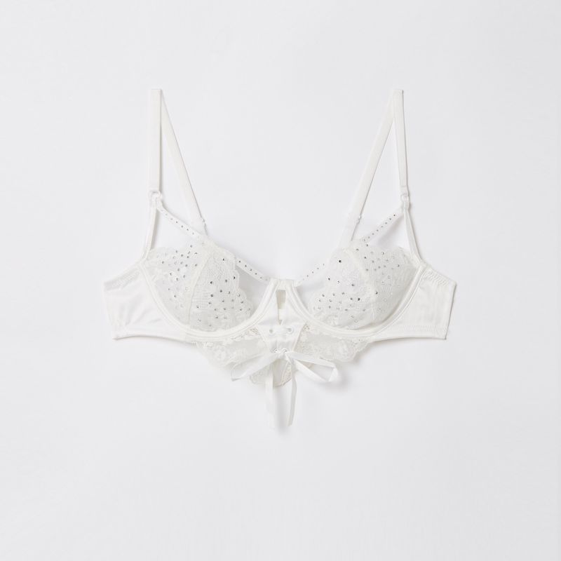 Carioca lace and white satin Miss White - Yamamay