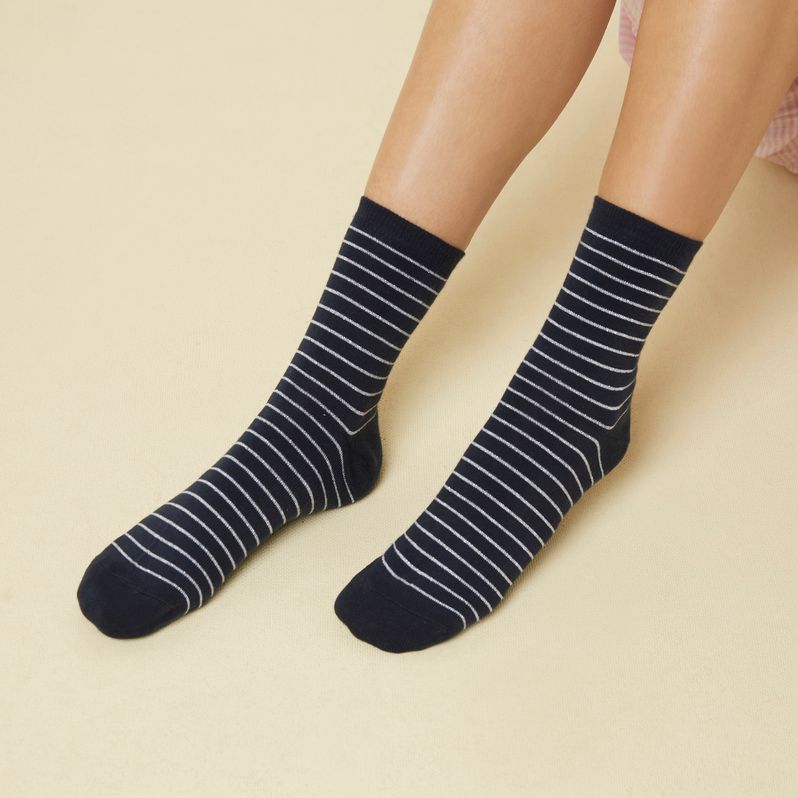 Calze corte a righe - Easy Living