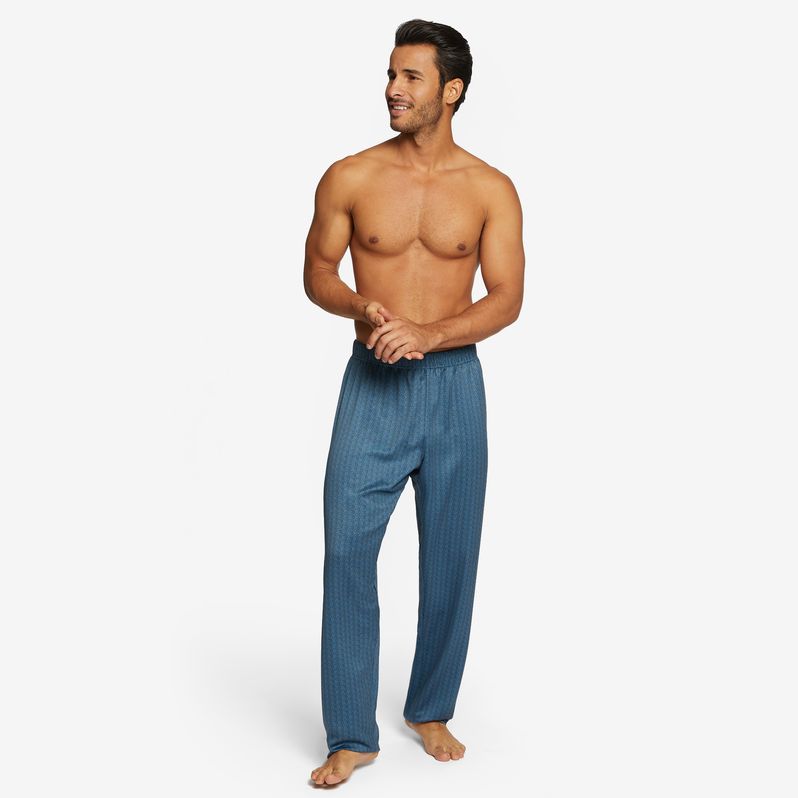 Pantolone pigiama uomo in raso - San Leucio