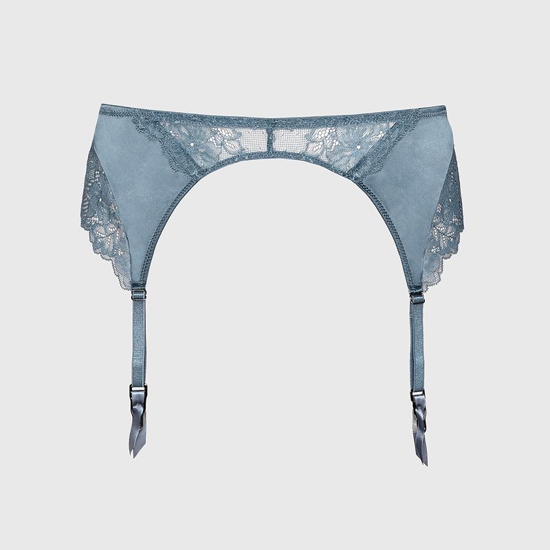 Suspender Belt, Superboost Lace Lingerie -White