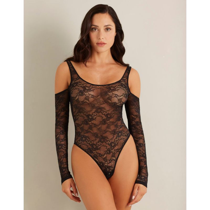 Body negro manga larga - Made to order – ES Fascinante