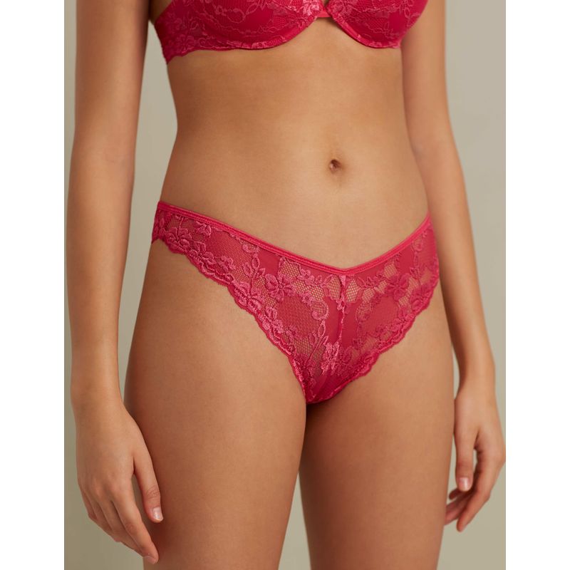 Brazilian briefs in fuchsia lace Primula Color - Yamamay