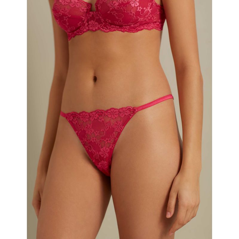 Primula Color fuchsia low side thong briefs - Yamamay