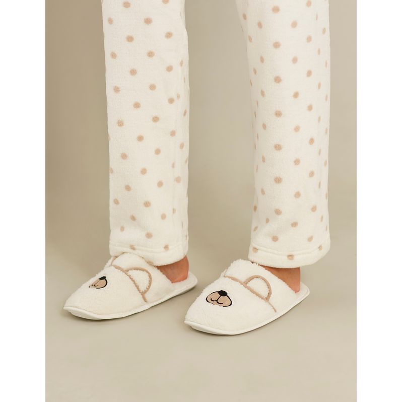 Snoozies! Pairables Woens Super Soft Sherpa Fleece, Non Slip Sole