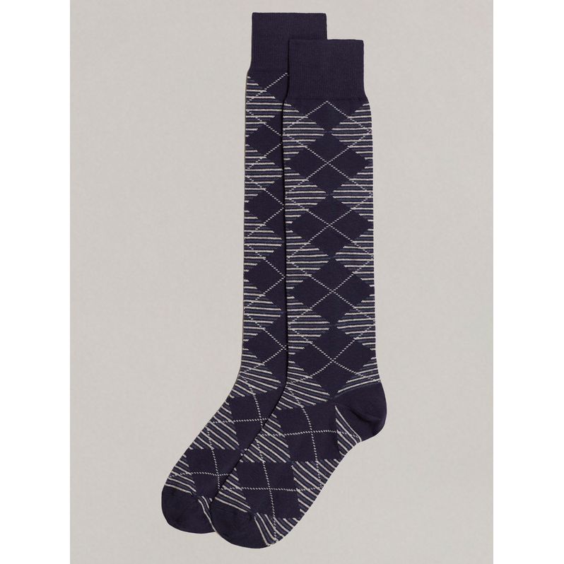 Long socks with diamond shapes - Daily II