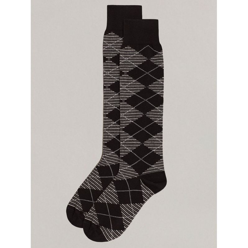 Long socks with diamond shapes - Daily II