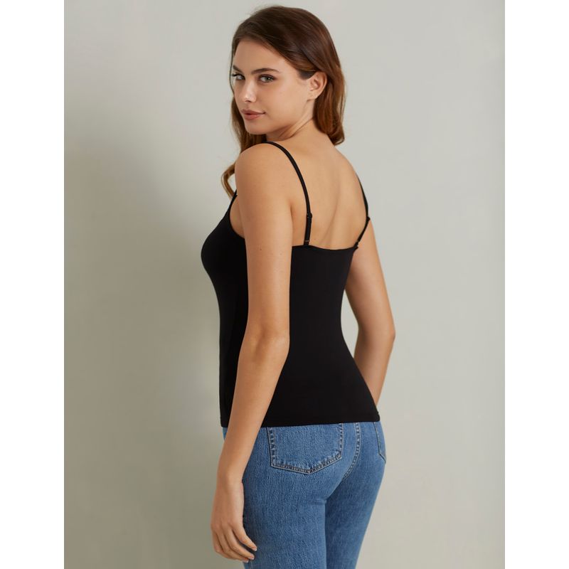 Modal and Wool Camisole with Lace Basic Modal/Wool - Yamamay