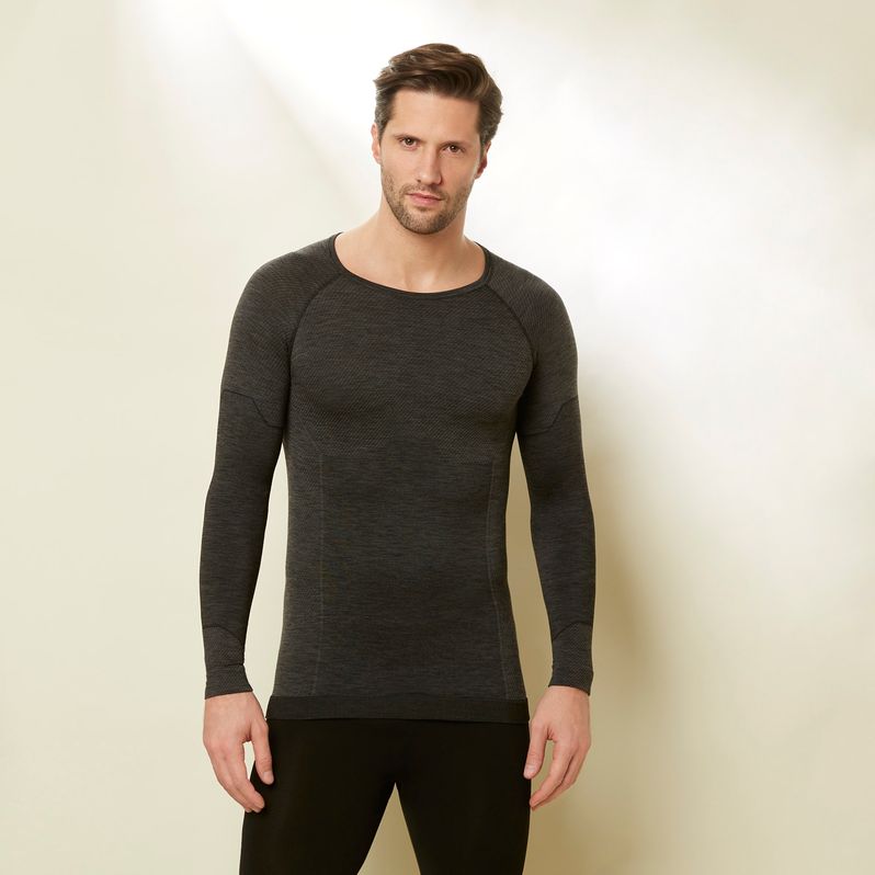 Thermal sweater with Merino Wool