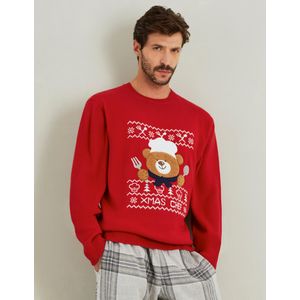 Pigiama Famiglia Natale Pigiami Abbinati Coppia Fidanzati Sleepwear Set  Merry Christmas Indumenti da Notte Felpa Senza Cappuccio + Pantaloni Larghi