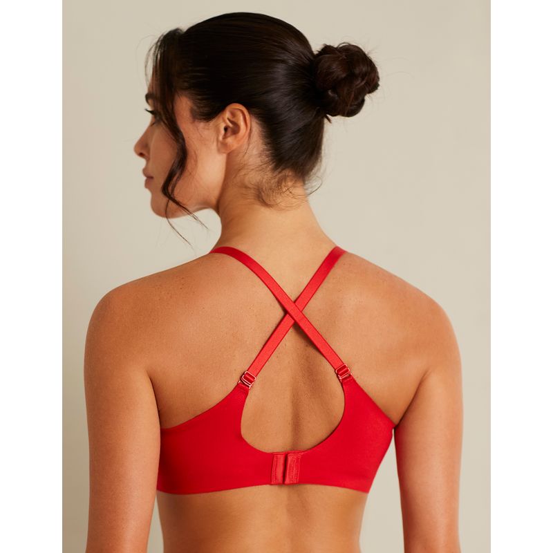 Red microfiber bralette removable cups Principessa Color - Yamamay