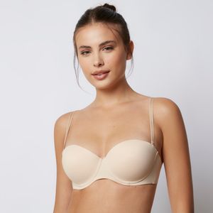 Ambra Reversible Padded Bandeau; Style: AMUWSBRB - White/Grey Marle