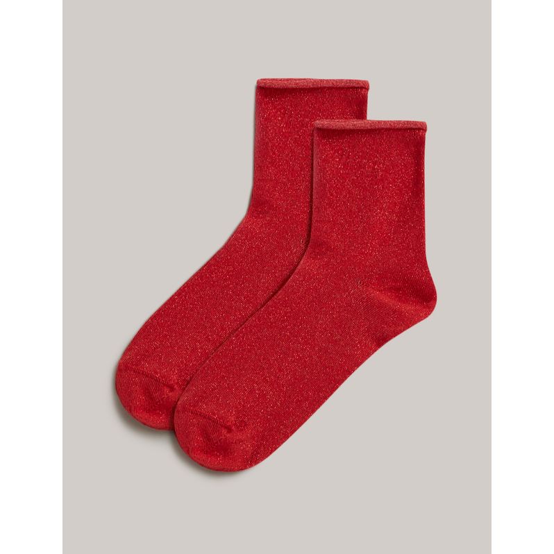 Women’s short socks with lamé - Mix & Match