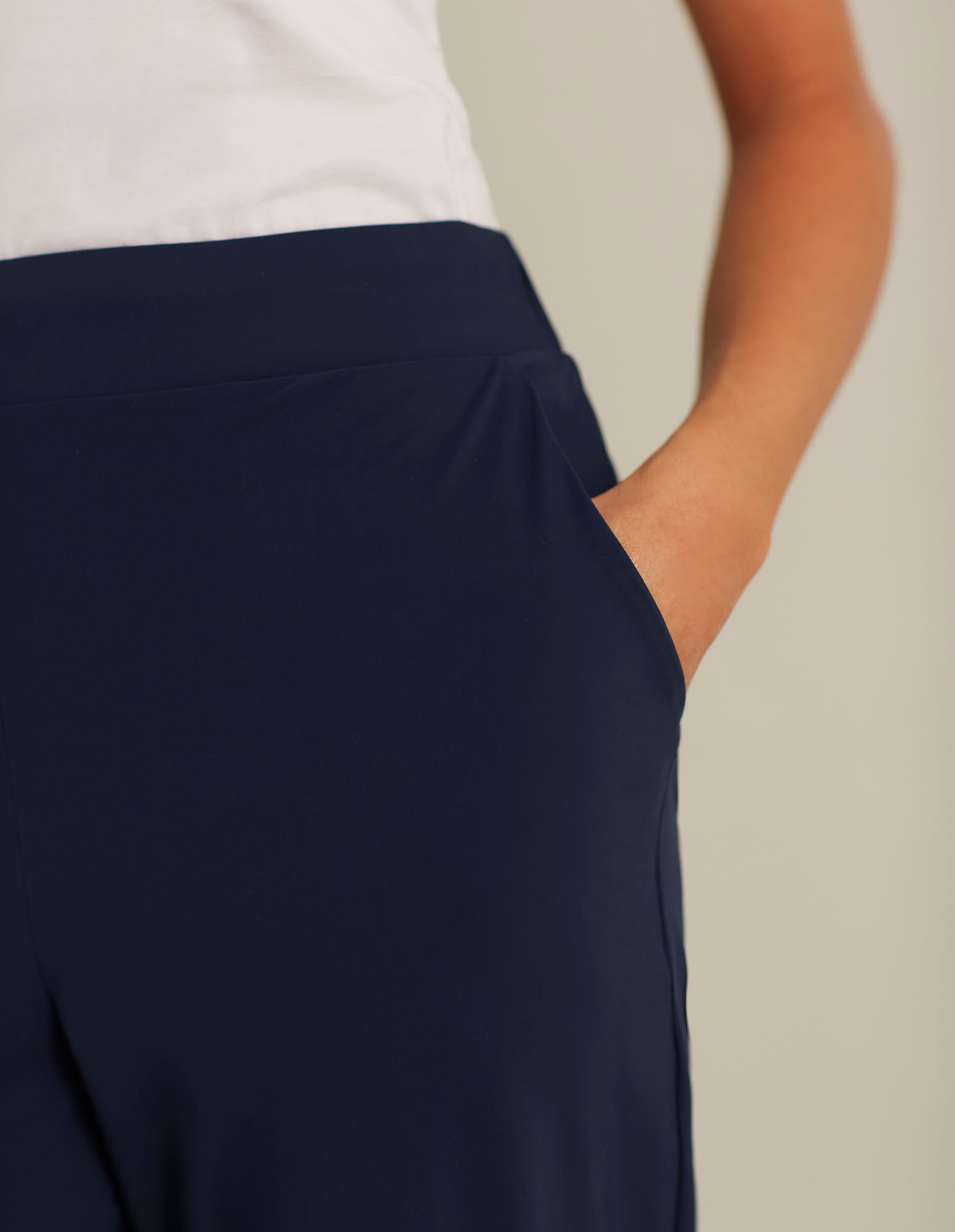 Pantaloni ONLY ONLCHARIS Life - Culotte Donna Gamba Larga Invernali
