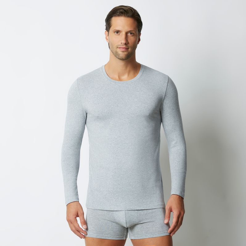 Maglia girocollo uomo a maniche lunghe New Simply