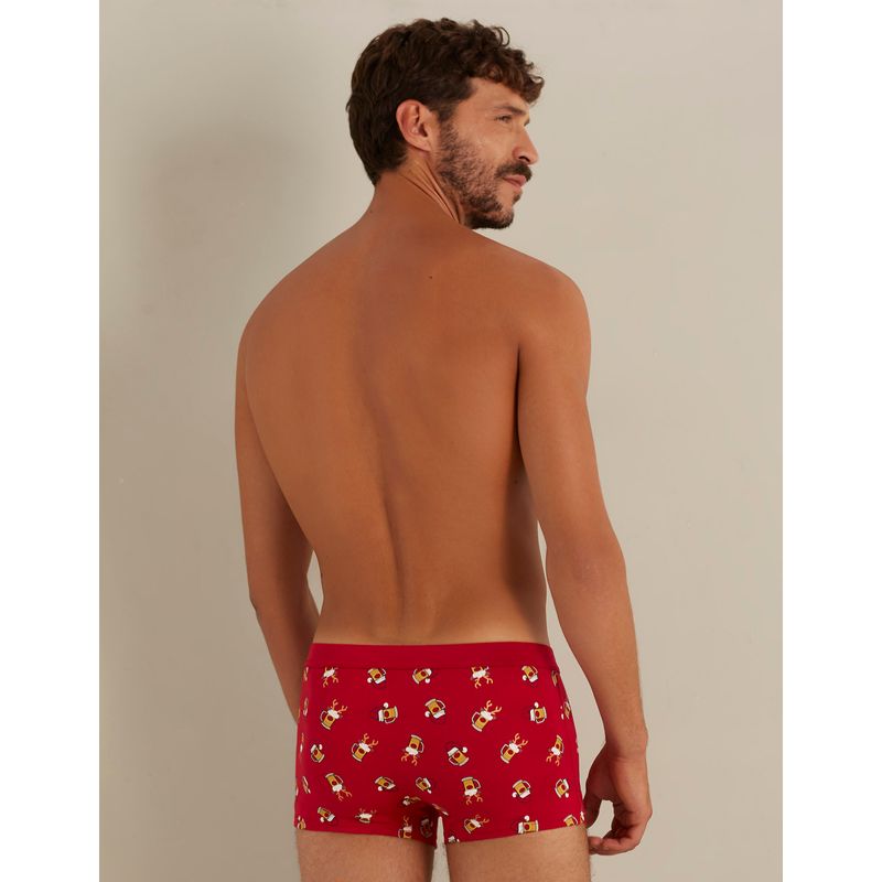 Boxer da uomo rossi stampa birre natalizie Hello Xmas - Yamamay