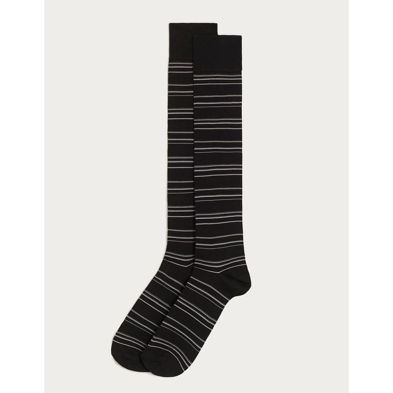 Long socks with thin stripes - Daily