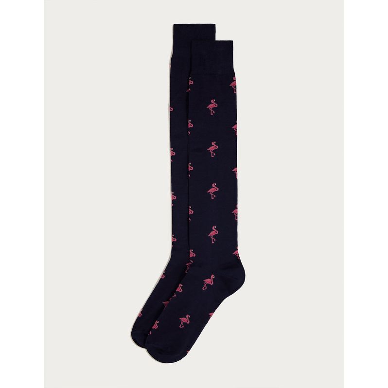 Long socks with flamingos - Daily