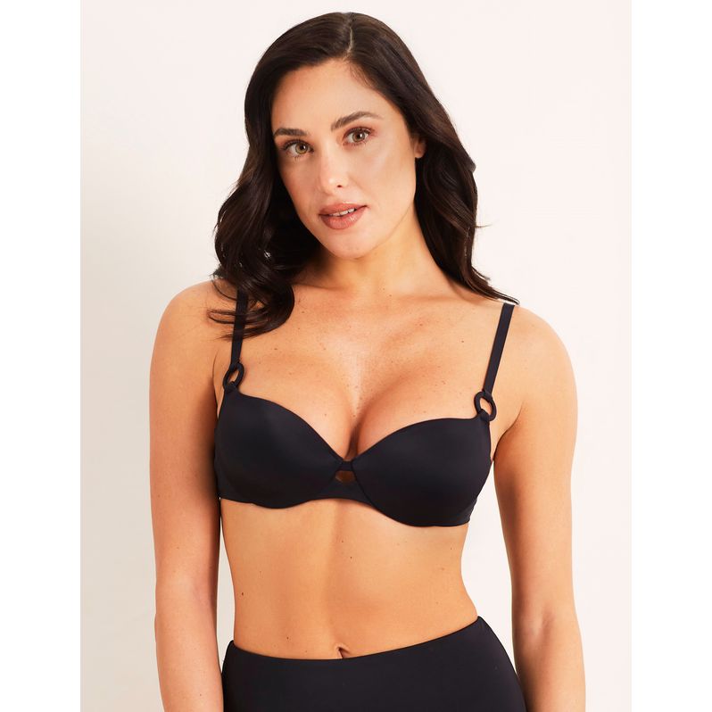 Balcony bikini bra preformed differentiated cups - Essentials