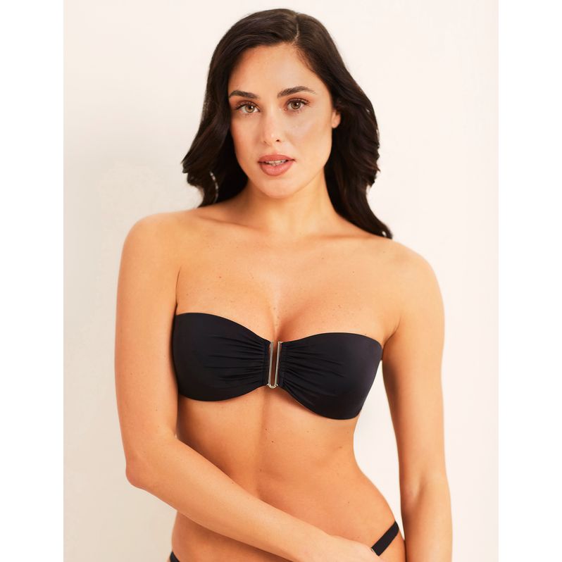 Vorgeformtes Bandeau-Bikinioberteil - Essentials