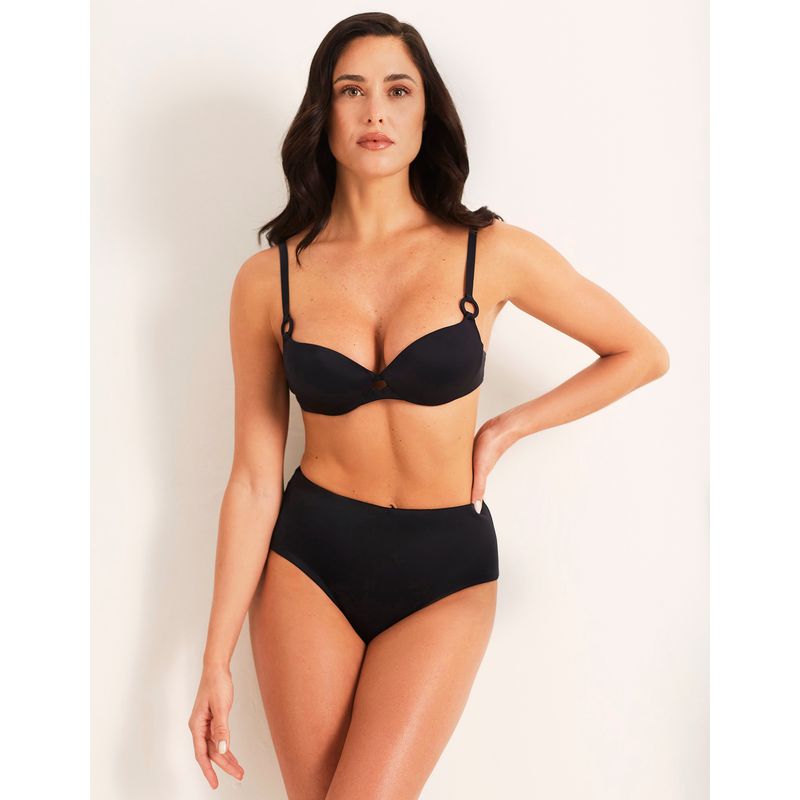 Swimwear Costume Essential Yamamay Black Shaping Bikini