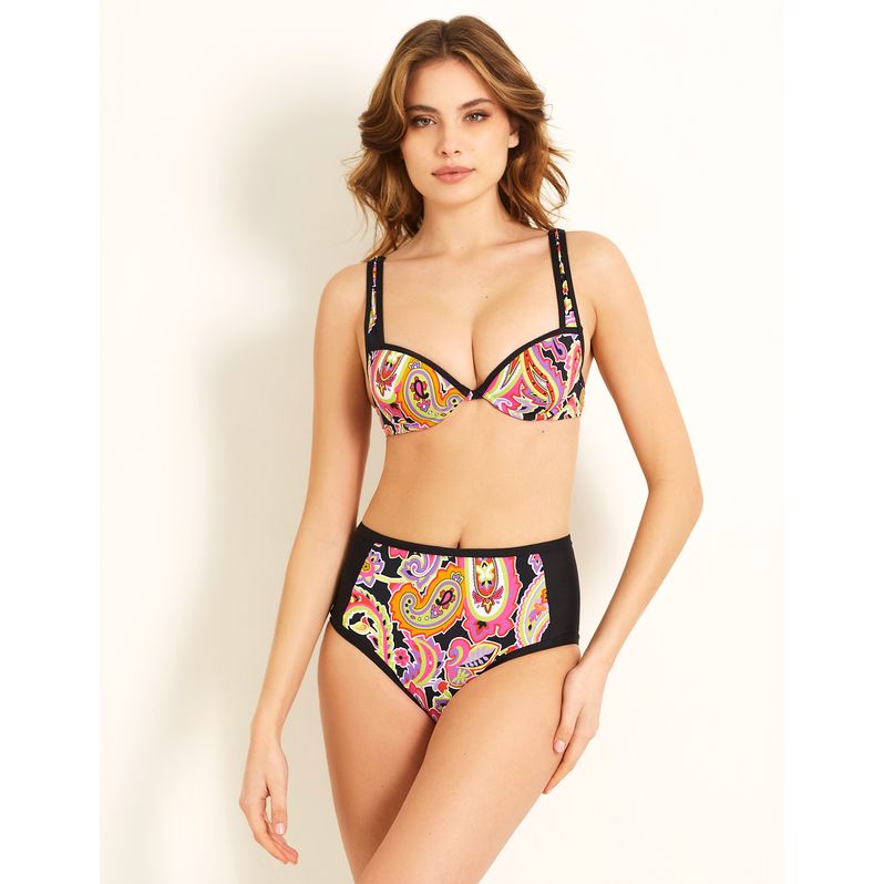 High waist bikini brief - Nialy