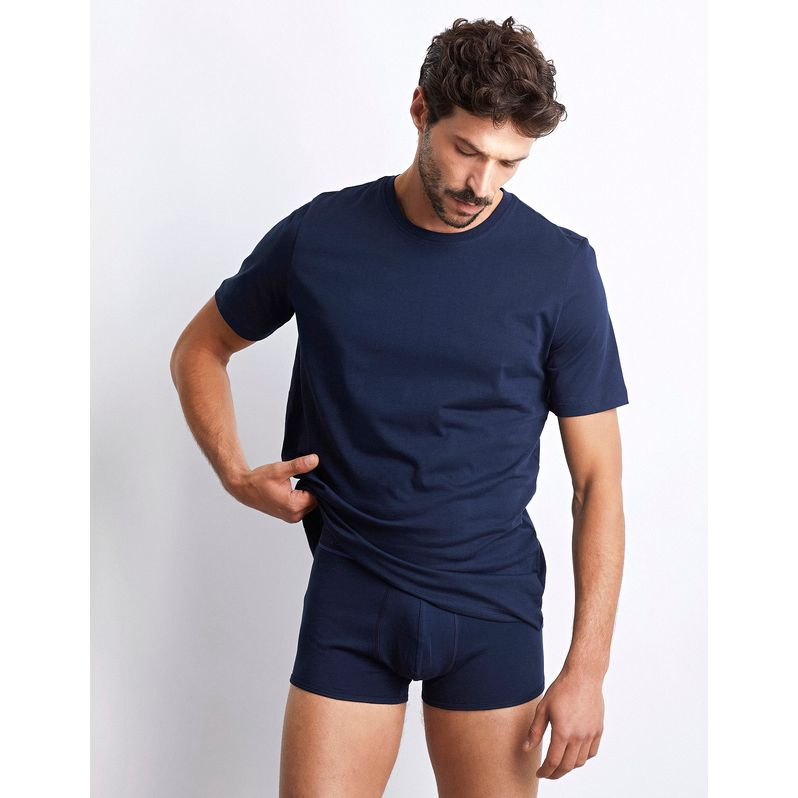 T-shirt girocollo uomo in cotone Supima Luxury