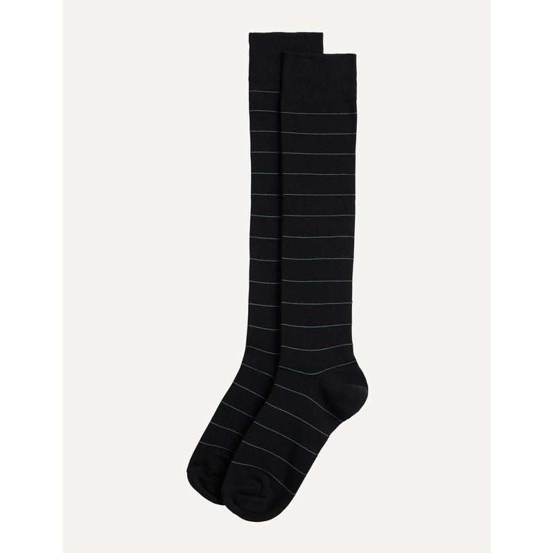 Calze lunghe nero righe - Daily