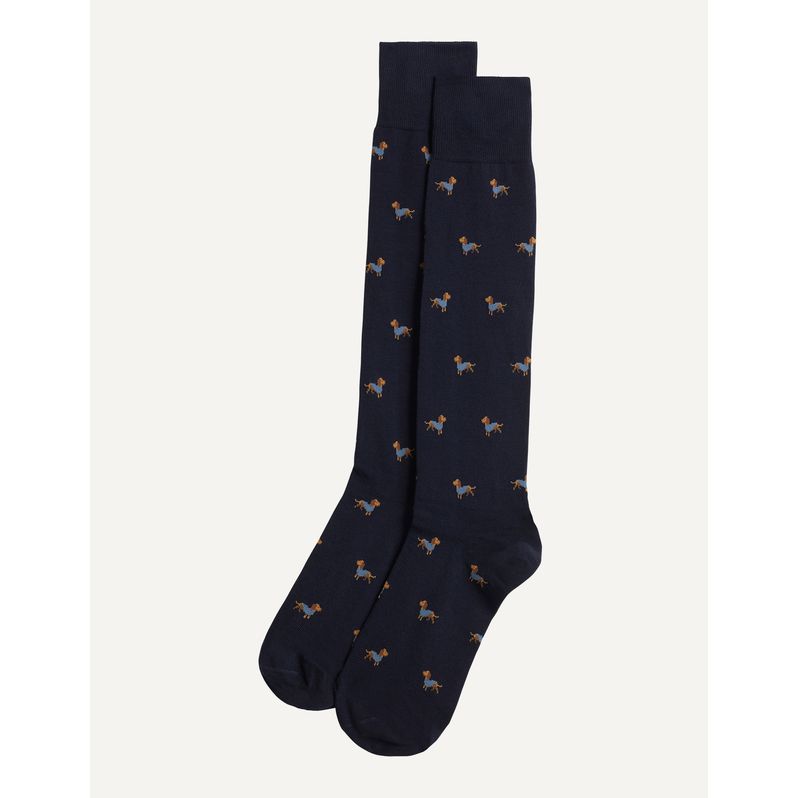 Calze lunghe blu cani - Daily