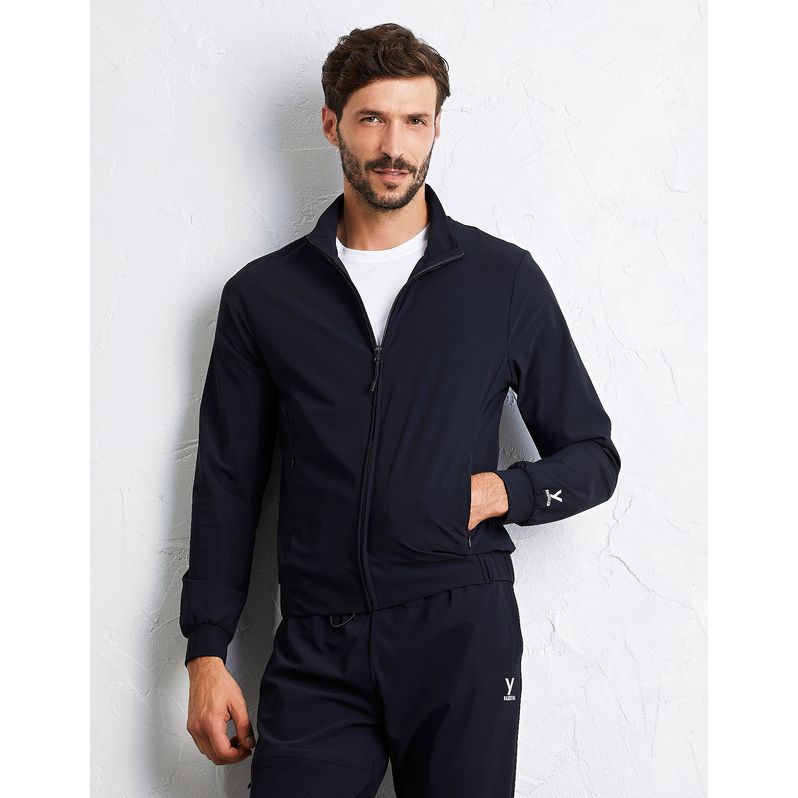 Felpa aperta con zip in tessuto Bahia realizzato con fibre riciclate Sport
