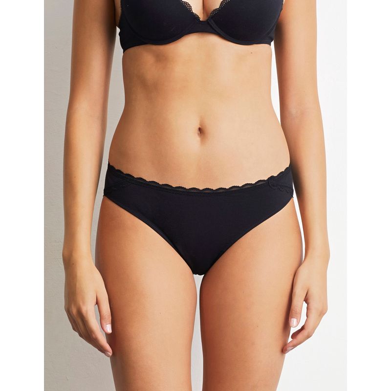 DIM Damen Slip – Weiche Mikrofaser Mit Transparentem Tüll Für Femininen Look