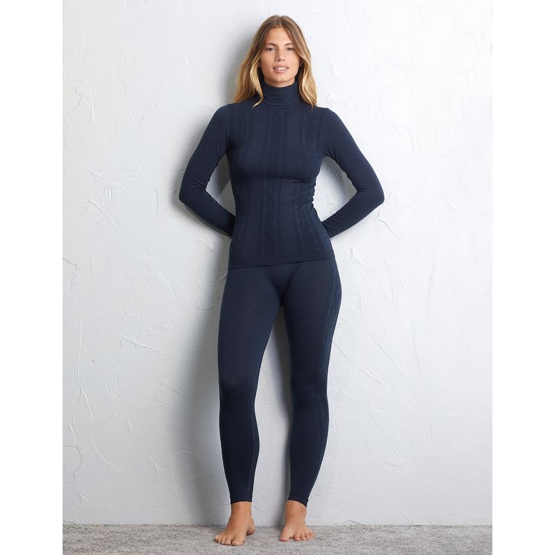 Leggings termici Seamless Wool Blend