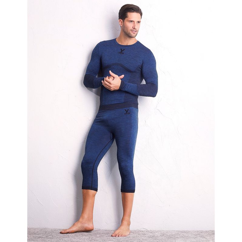 Pantalone termico calzamaglia in Lana Merino