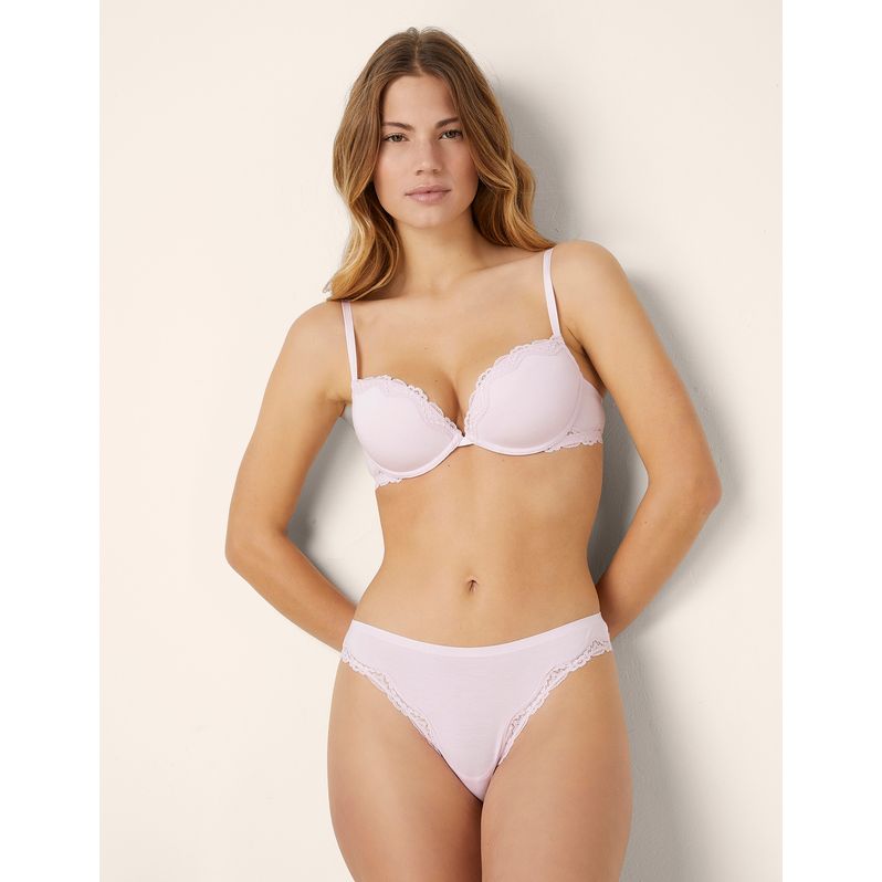 Slip brasiliana in TENCEL™ Modal e Seta