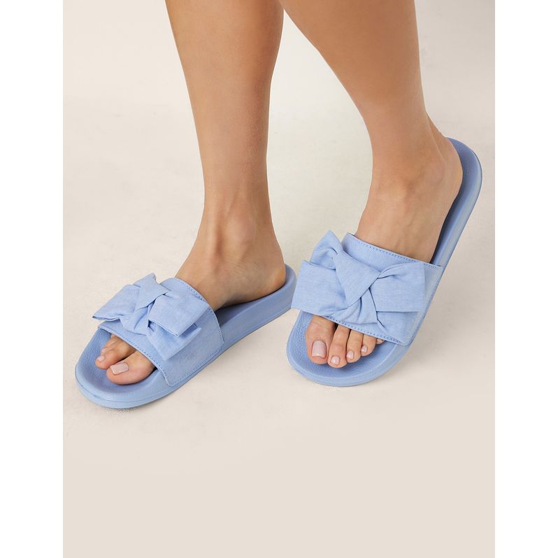 Damenhausschuh mit Schleife Chic Bows
