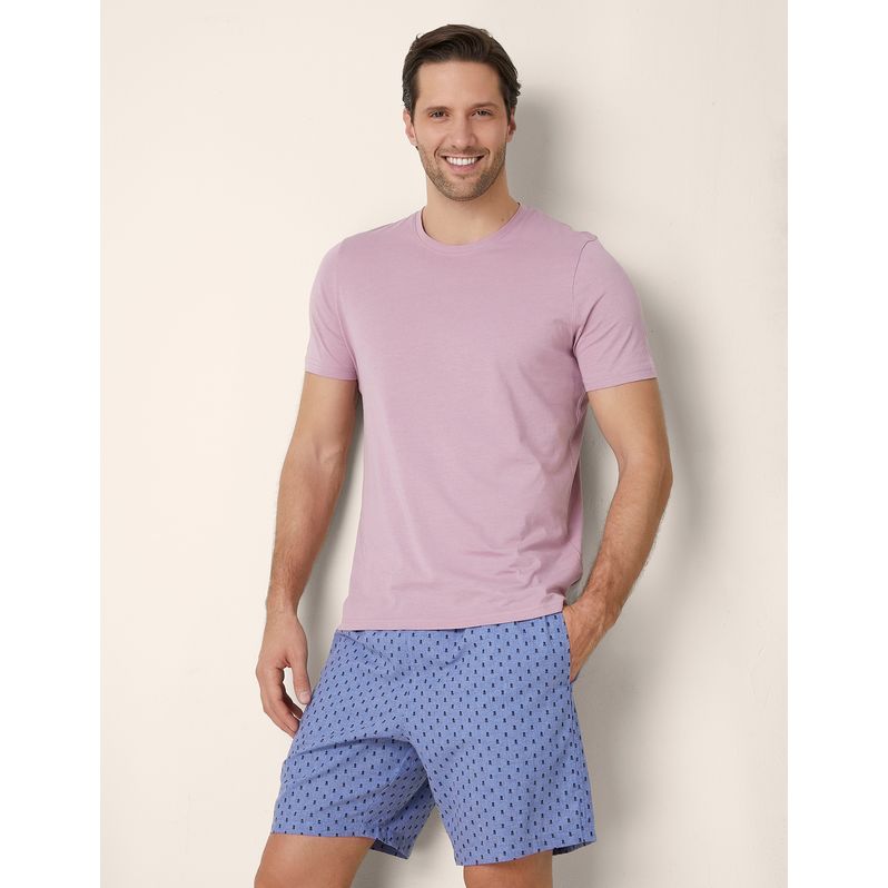 Bermuda shorts with skull pattern in cotton with pockets Daily Pajamas
