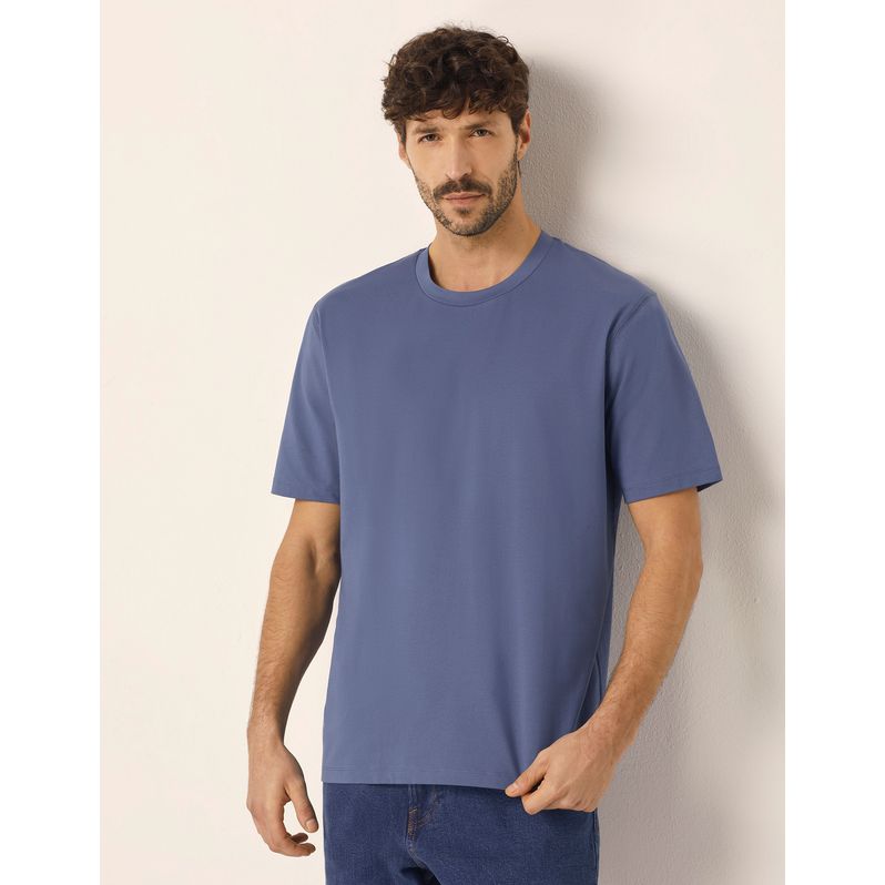 Crew neck short sleeve shirt Fresh