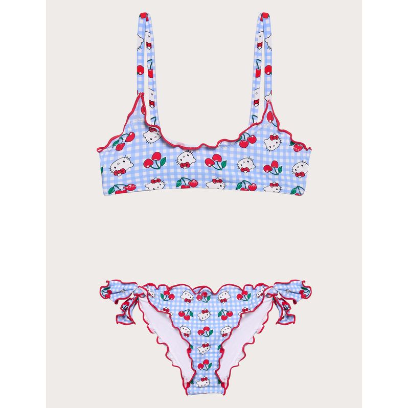 Bikini da bambina brasserie+slip Hello Kitty