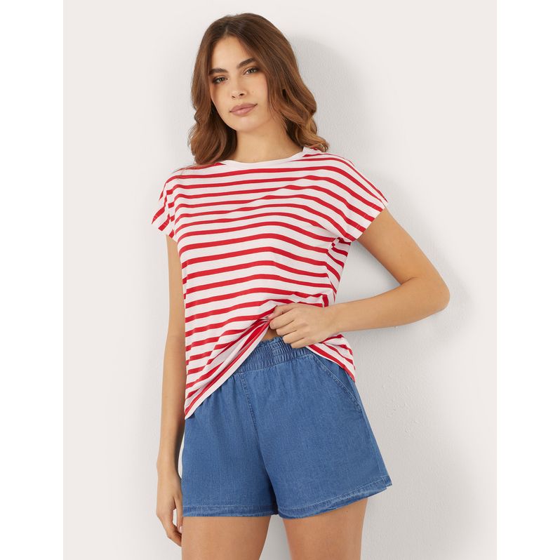 Pantaloncino corto da donna Denim