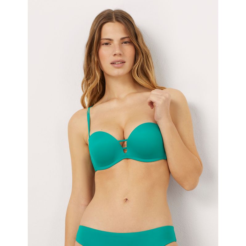 Top bandeau push-up de bikini en Fish Tale Essentials
