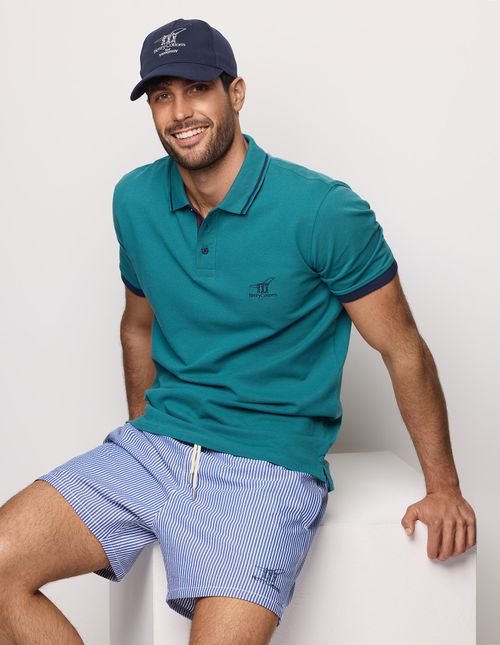 Polo da uomo con bottoncini Henry Cotton's