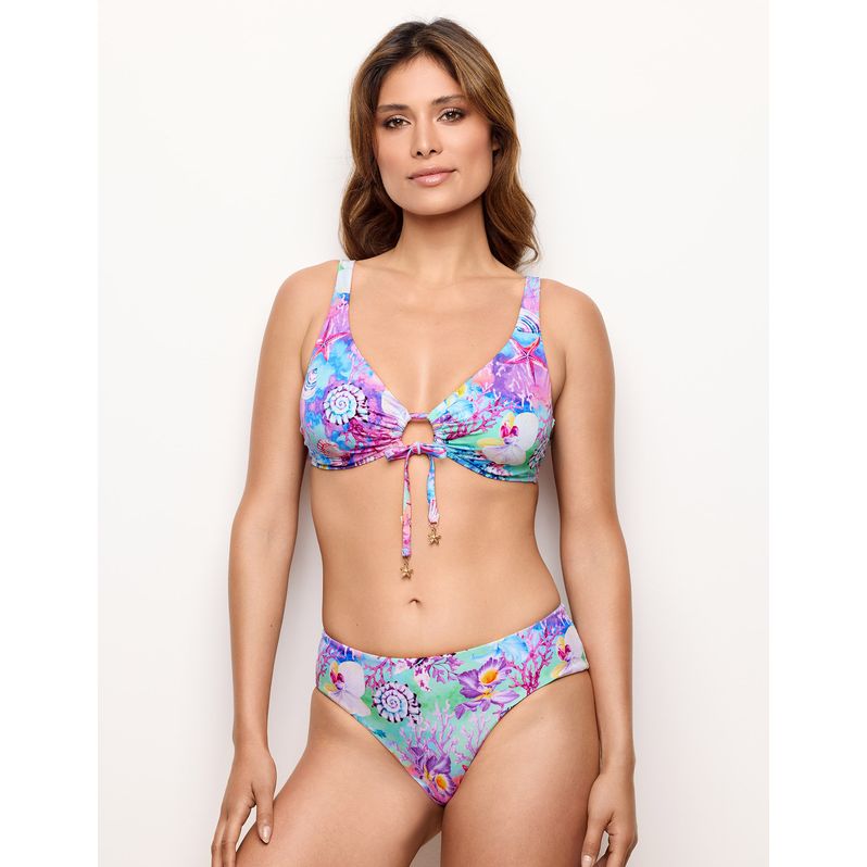 Costume a balconcino da donna con coppe differenziate Mermaid