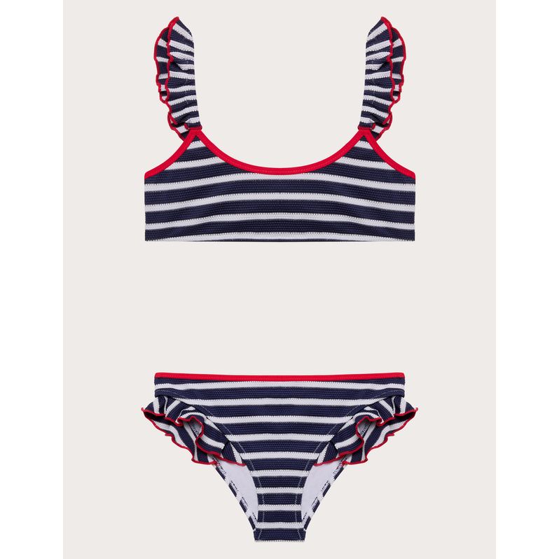 Costume da bagno bambina con stampa all-over