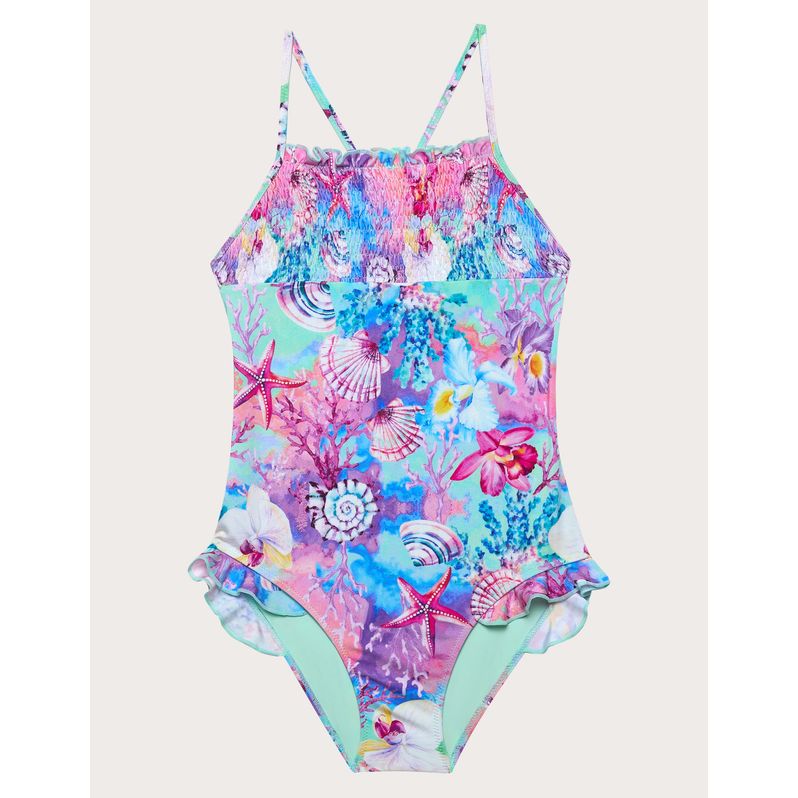 Costume intero da bambina Mermaid