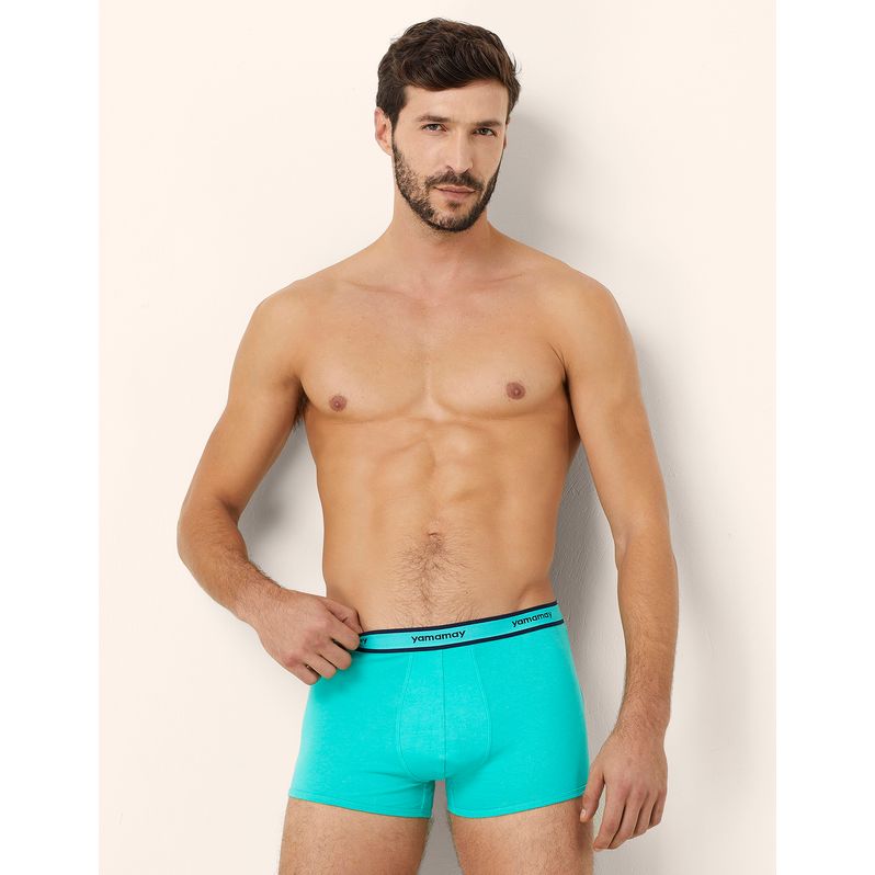 Solid color cotton stretch boxer New Fashion Color