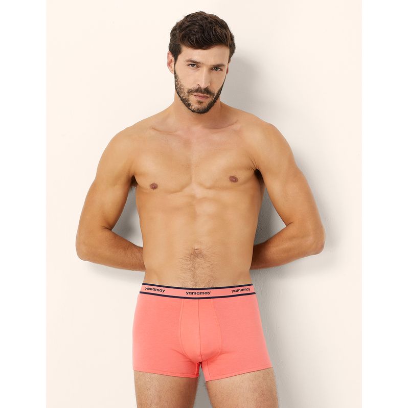 Solid color cotton stretch boxer New Fashion Color