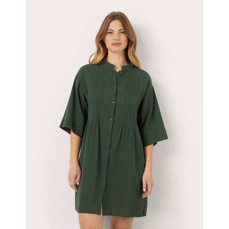 Camicione in cotone con pence Summer Glam