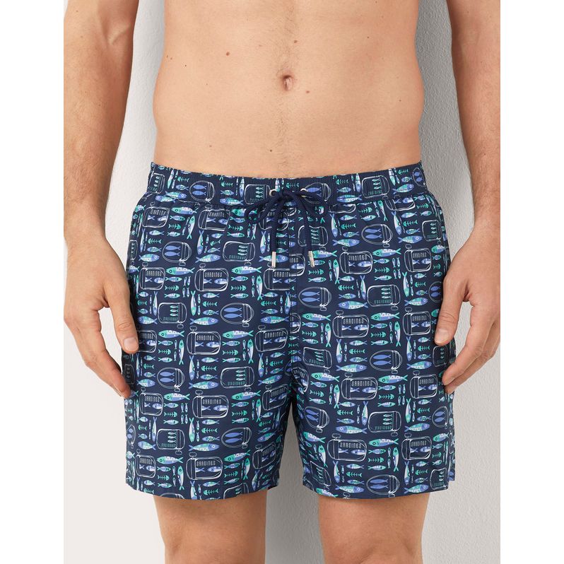 Costume boxer media lunghezza pesci Coral Reef