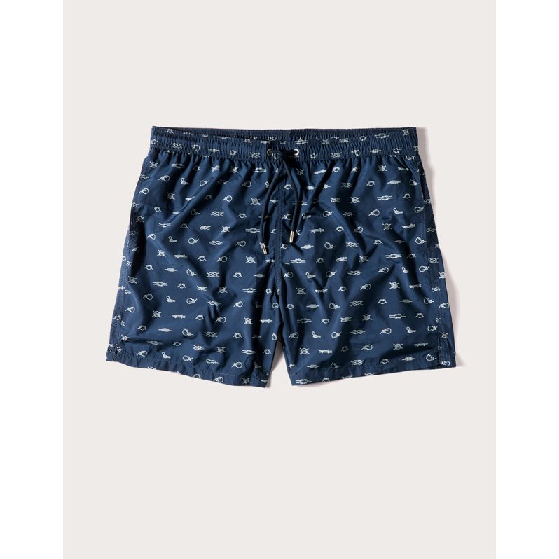 Boxer de bain homme avec éléments nautiques Marina I