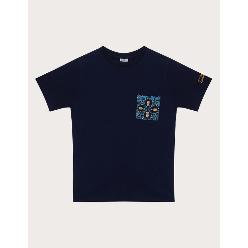 Maglia in cotone da bambino Simpson